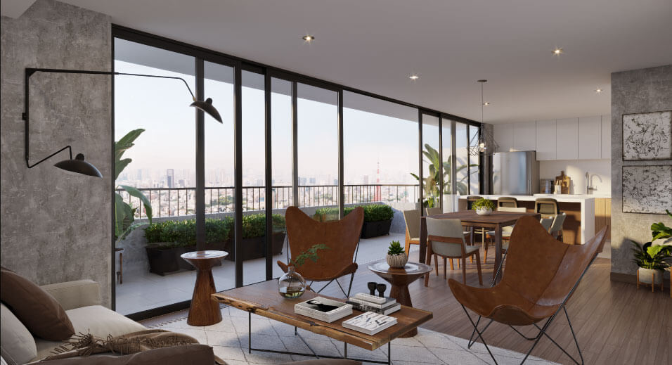 Sala - Comedor - Privé Miraflores