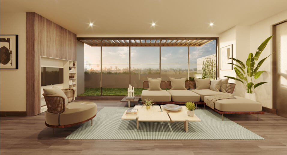 Sala de estar - Privé Miraflores