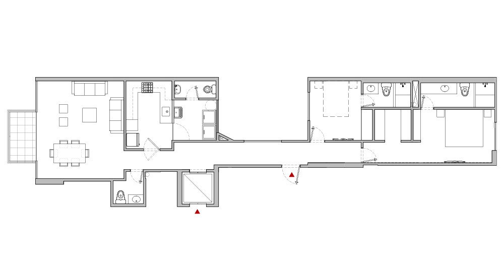 Dpto. 201 - 301 - 401