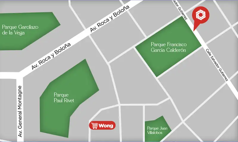 Ubicación del proyecto Parque Aurora