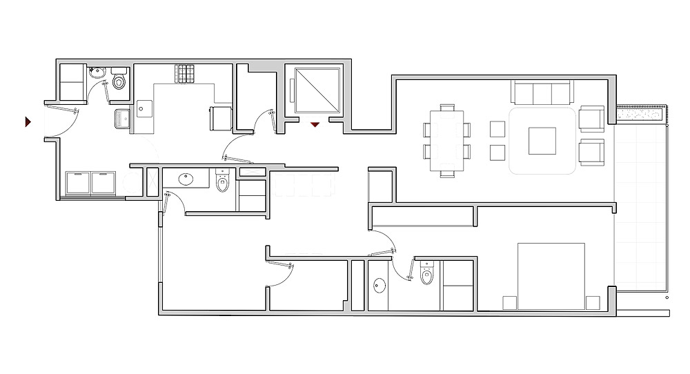 Dpto. 201-301-401 - 2 Ambientes