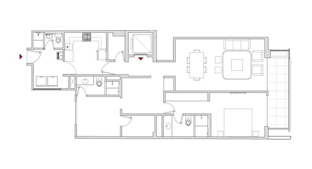 Dpto. 401 - 3 Ambientes