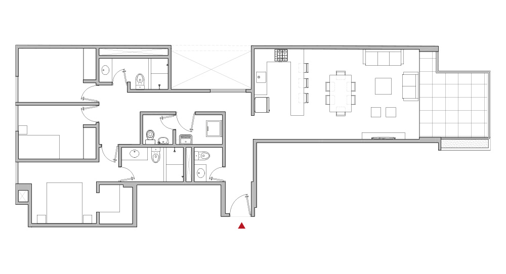 Dpto. 203 - 3 Ambientes